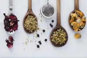 Natural Herbs and Spoons