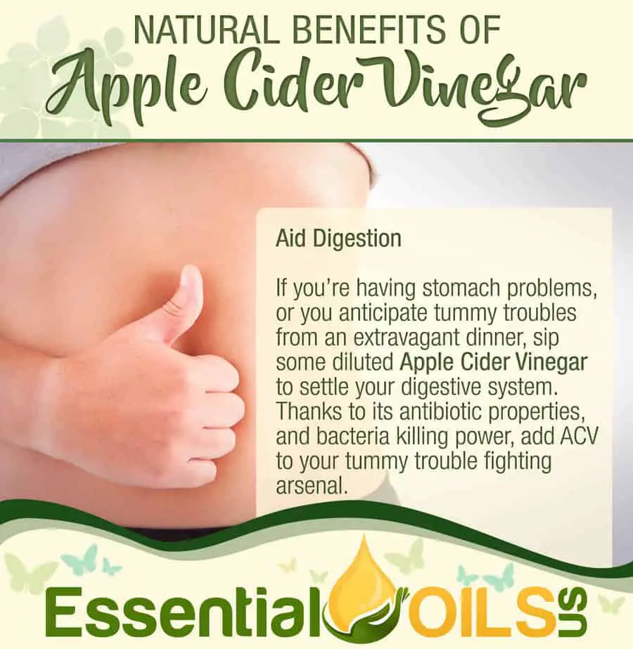 Apple Cider Vinegar Benefits - Aid Digestion