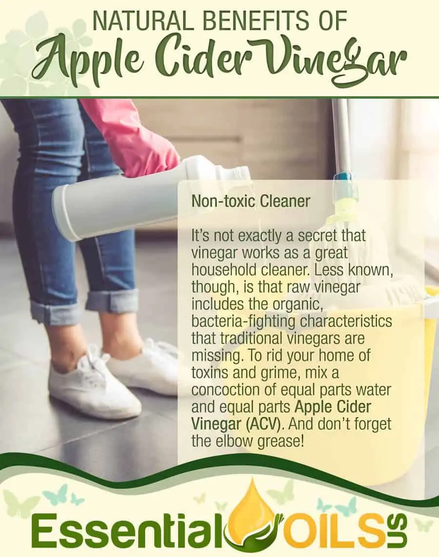 Apple Cider Vinegar Benefits - Non-toxic Cleaner