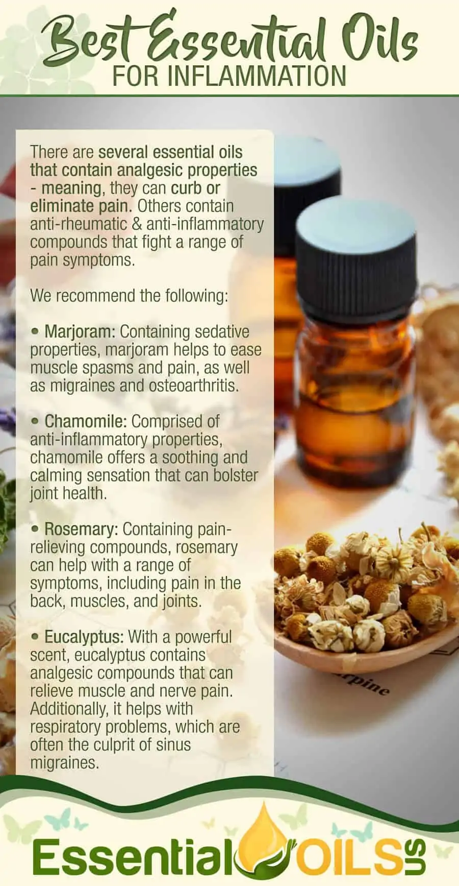 Best Essential Oils For Inflammation