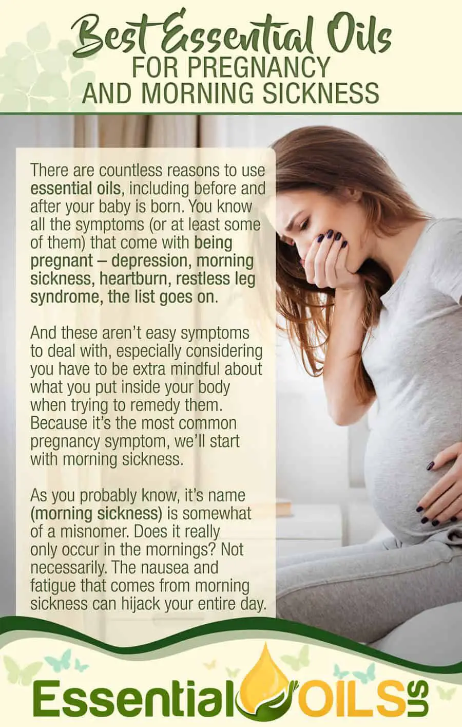 Essential Oils For Pregnancy And Morning Sickness