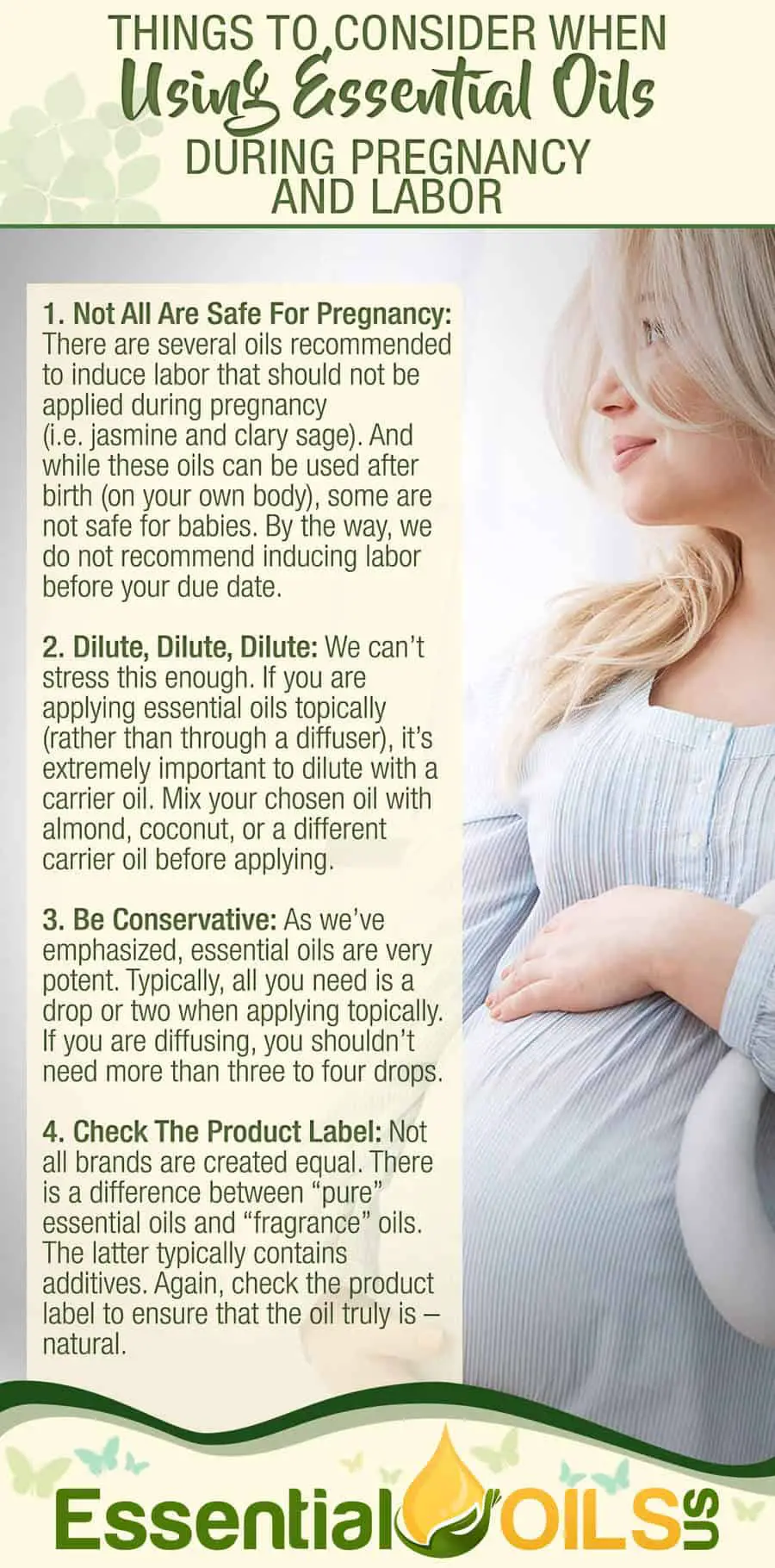 Essential Oils For Pregnancy - Thins To Know