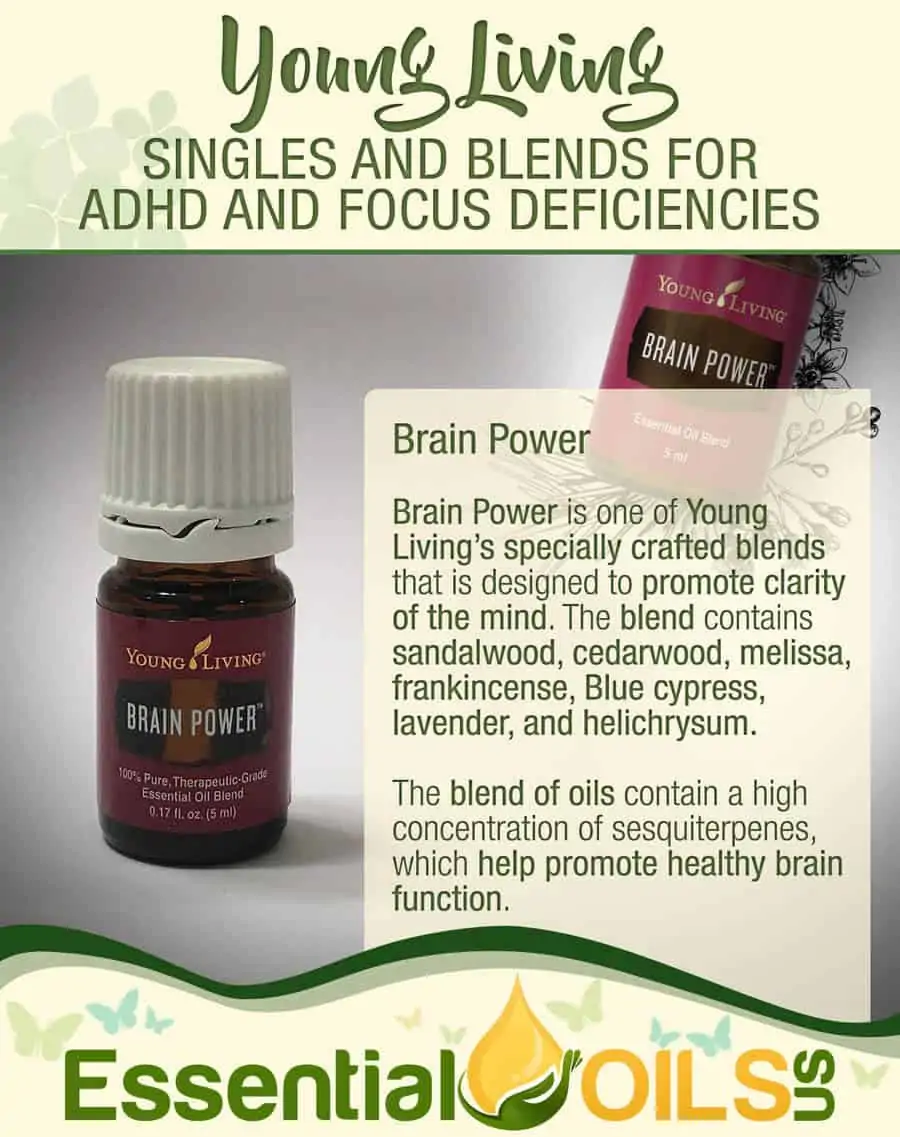 Young Living Essential Oils For ADHD Symptoms - Brain Power