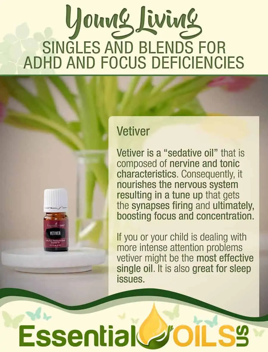 Young Living Essential Oils For ADHD Symptoms - Vetiver
