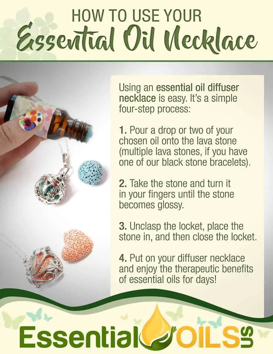 How to Use Your Essential Oil Necklace