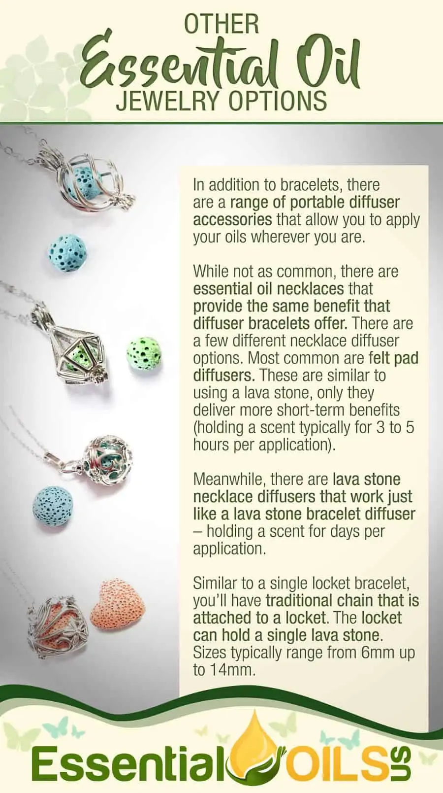 Other Essential Oil Jewelry Options