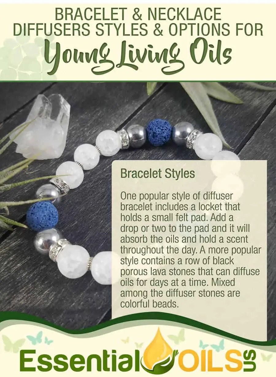 Diffuser Jewelry For Your Young Living Oils - Bracelet Styles